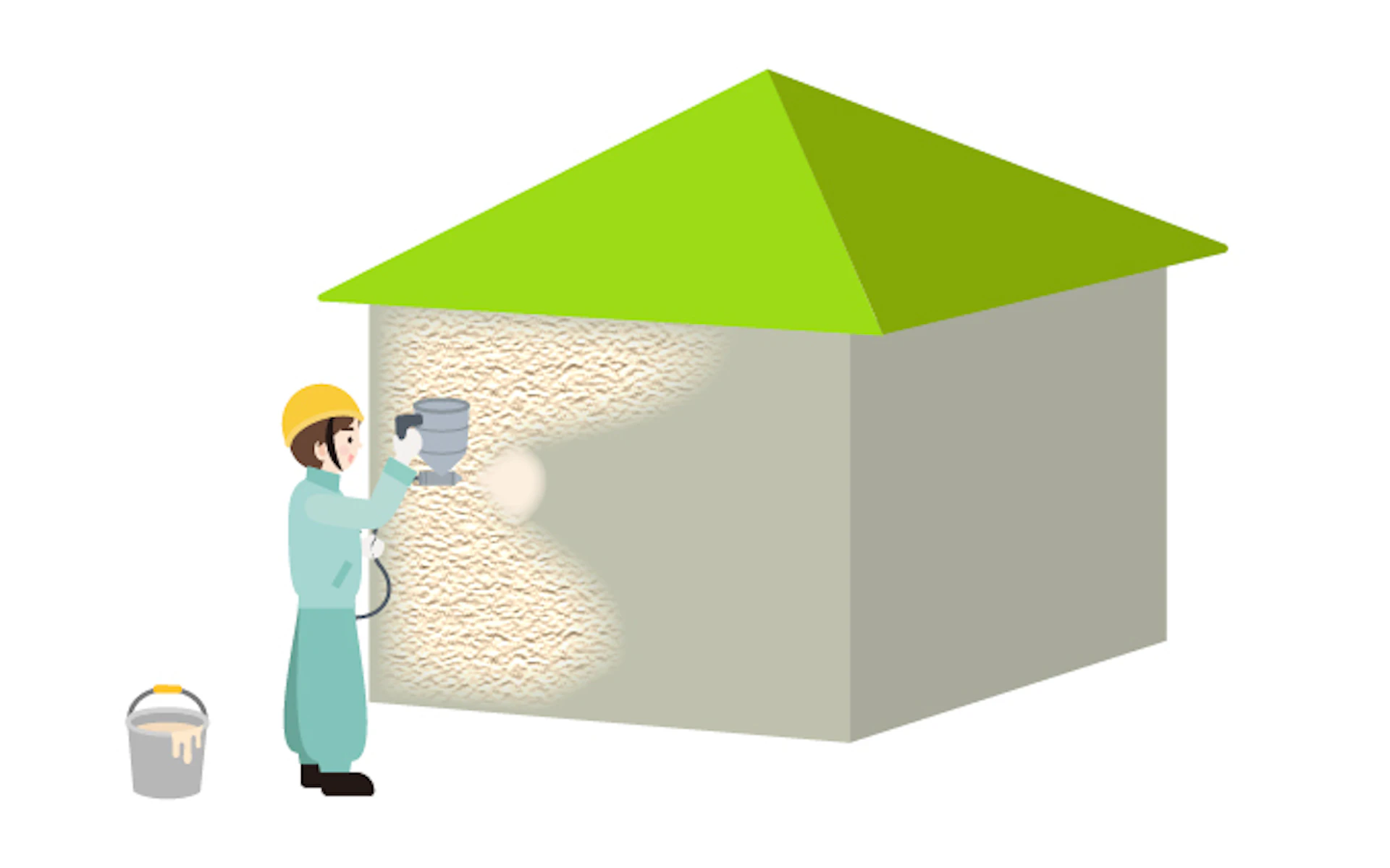 モルタル外壁の作り方