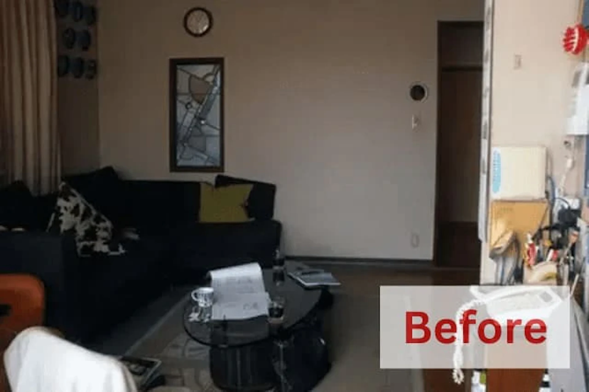 事例4 【490万円】水回りとLDKを使いやすく Before