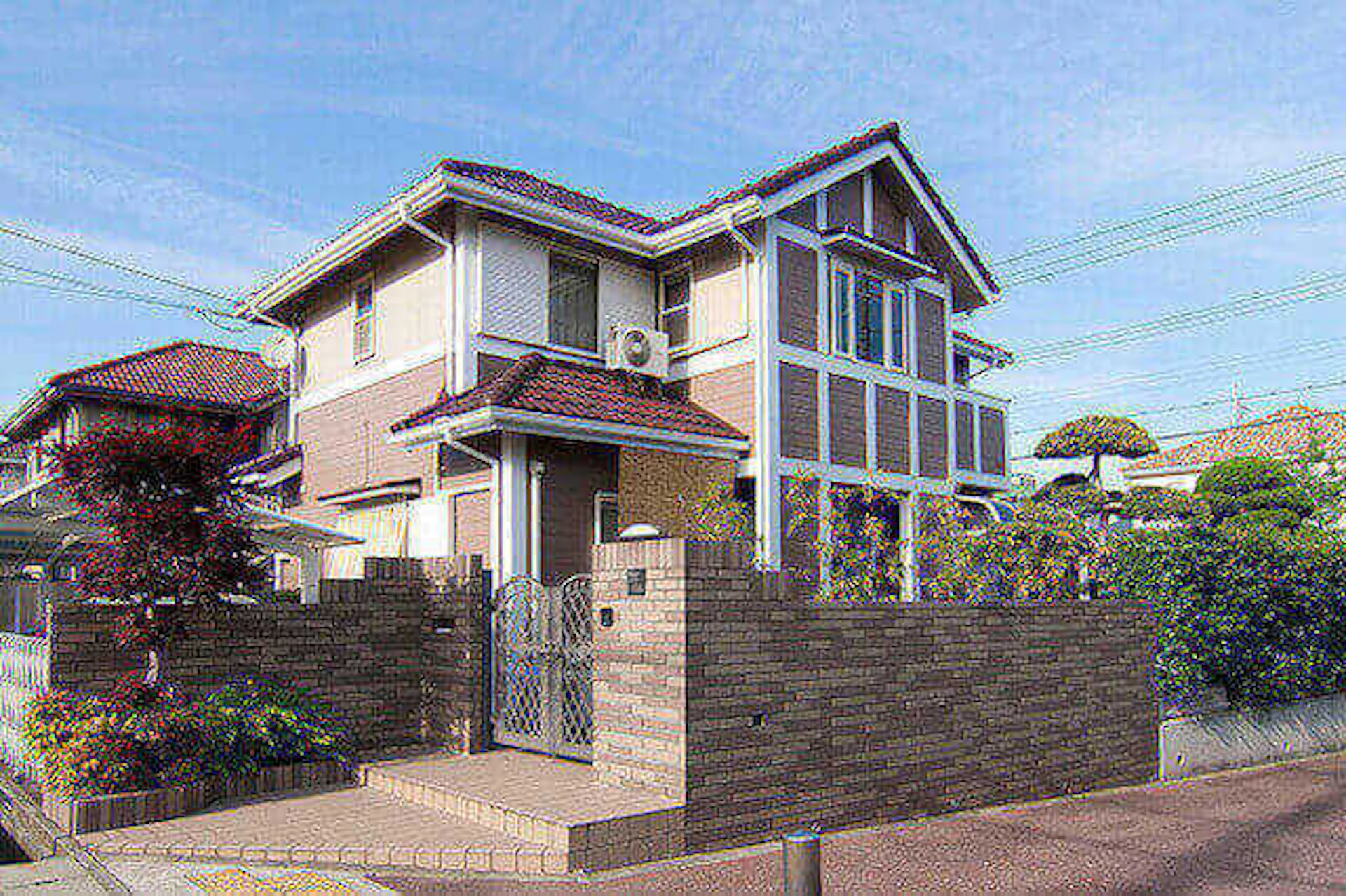 ツートンカラー住宅の事例