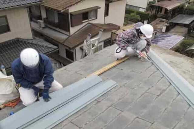 瓦屋根の修理の方法