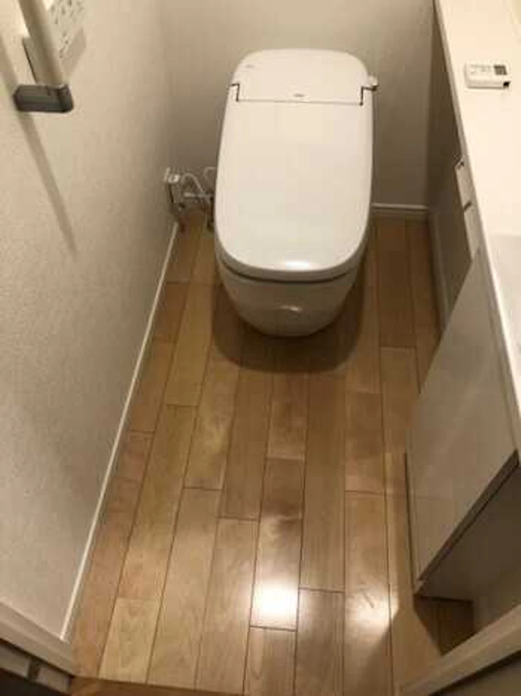 事例2 我が家のトイレはまるでホテル