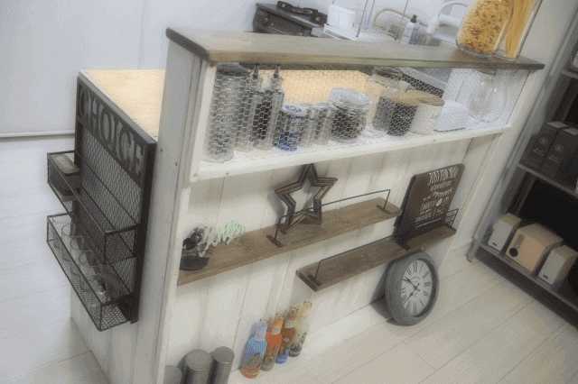 値下げ‼️レジカウンター・ディスプレイカウンター・キッチンカウンター・DIY カウンターキッチン | CAINZ DIY Square