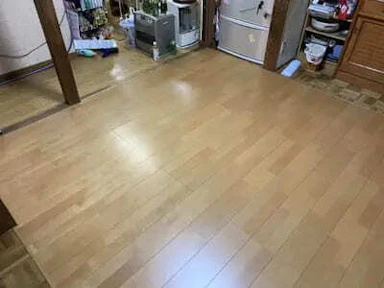 【24万円】床の修繕と断熱