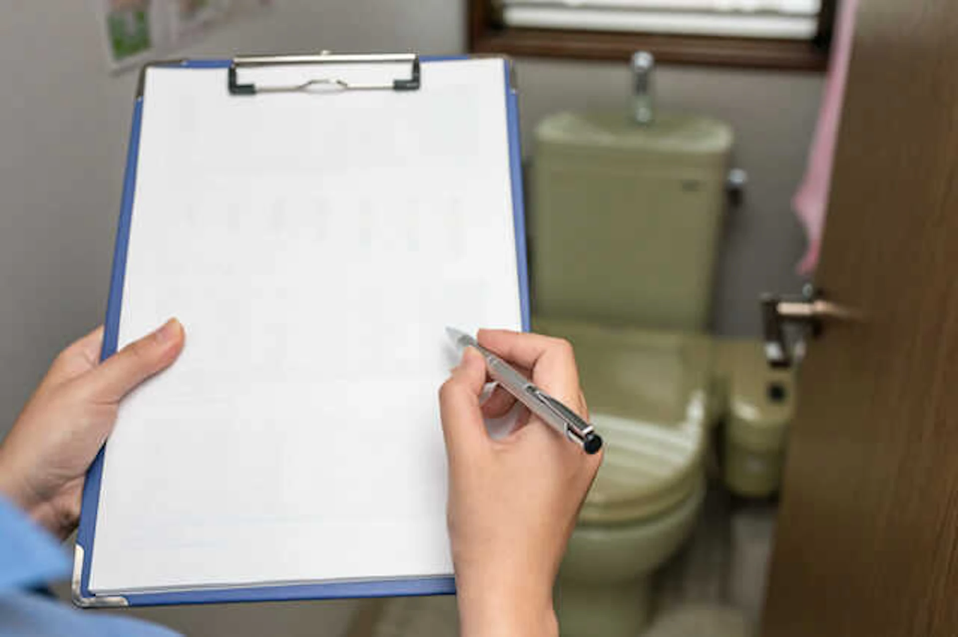 失敗例4 ドアを内開きにしたら、スリッパがひっかかる