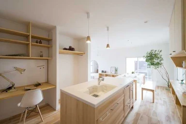 ウッドワンのキッチンのリフォーム事例