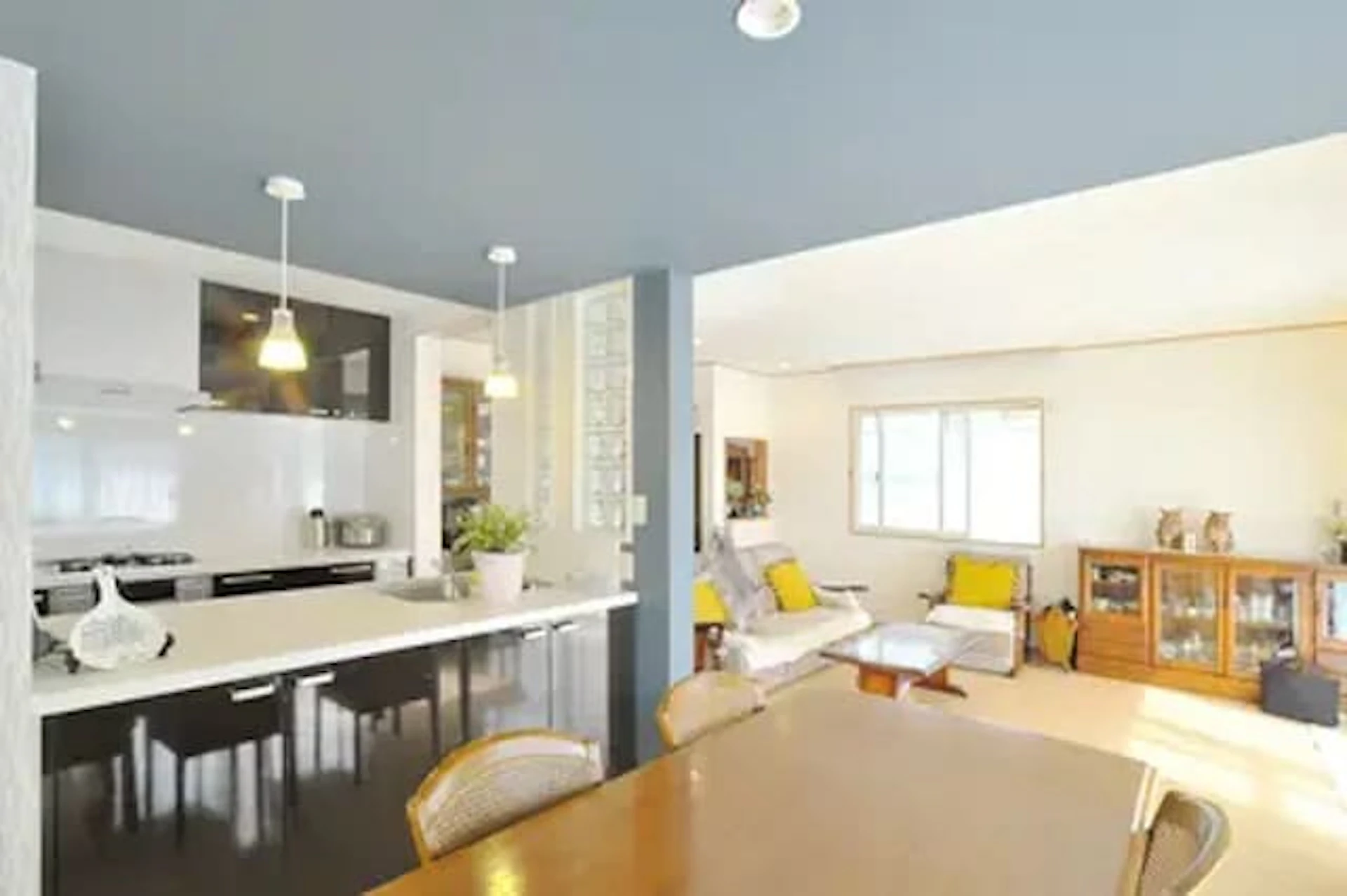 キッチンとリビングが調和する家にリフォーム