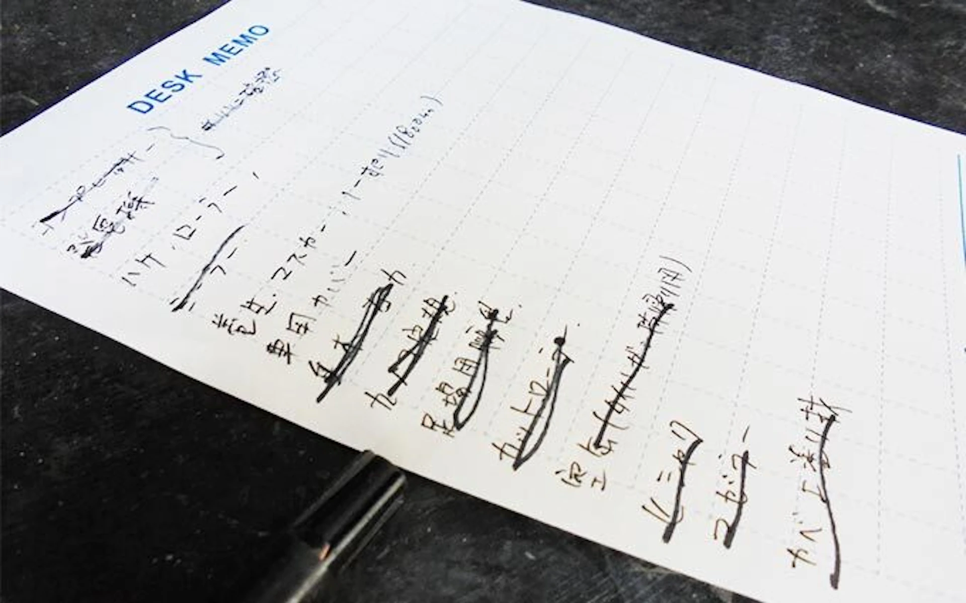 【1】必要な道具や材料を忘れず車に積み込む