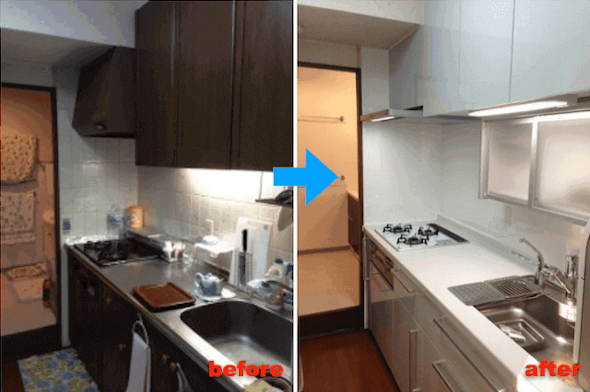 事例3 狭小キッチンにも対応!TOTOの「クラッソ」