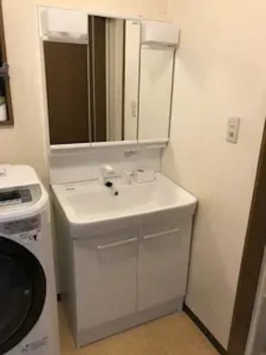 洗面化粧台交換