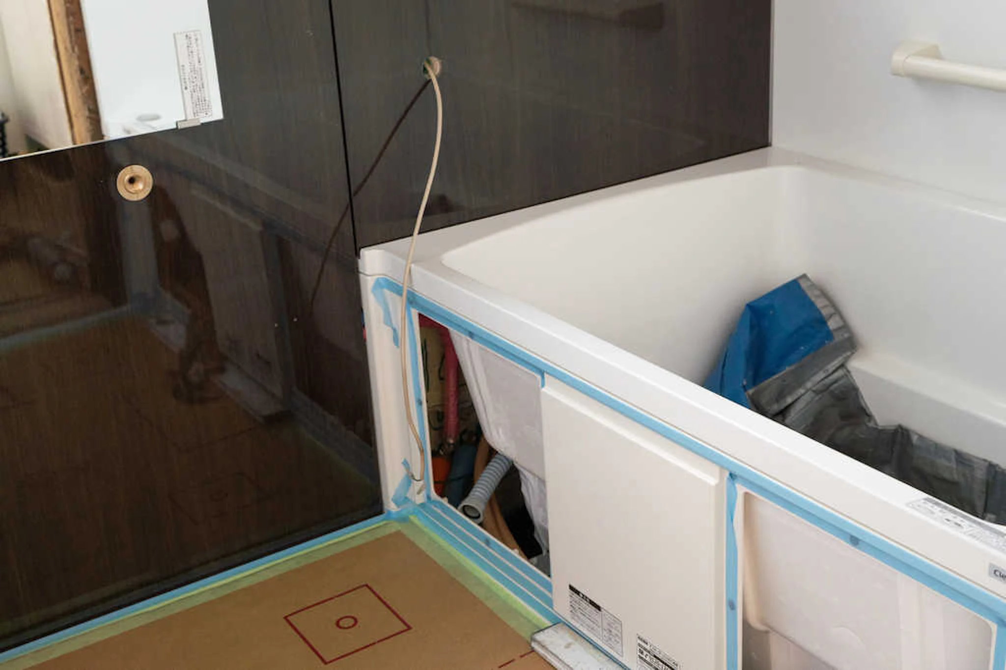 狭小ユニットバスのリフォーム事例