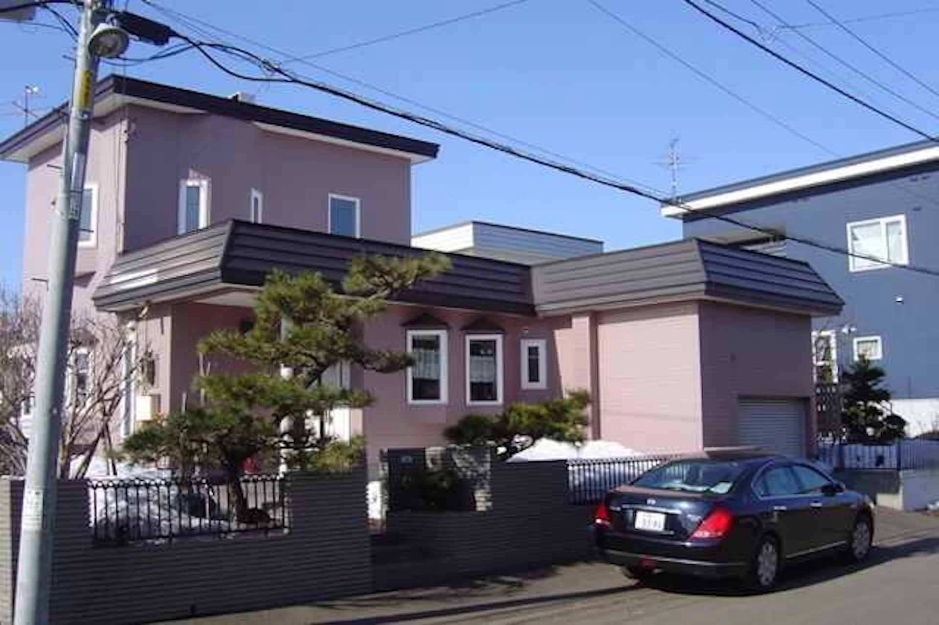 事例1ヒーター付きだった屋根を、無落雪タイプに変更