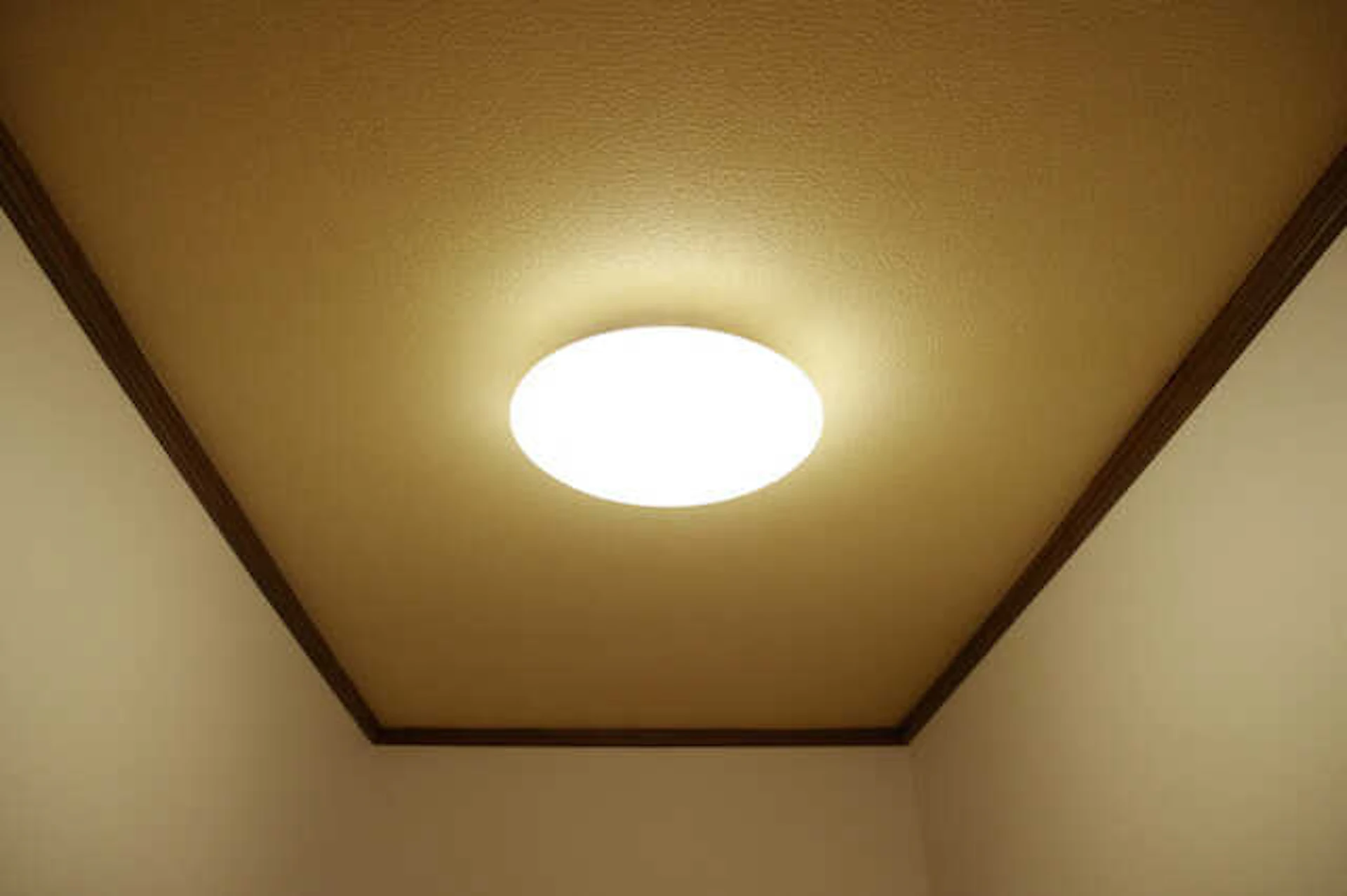 天井低めならシーリングライトを