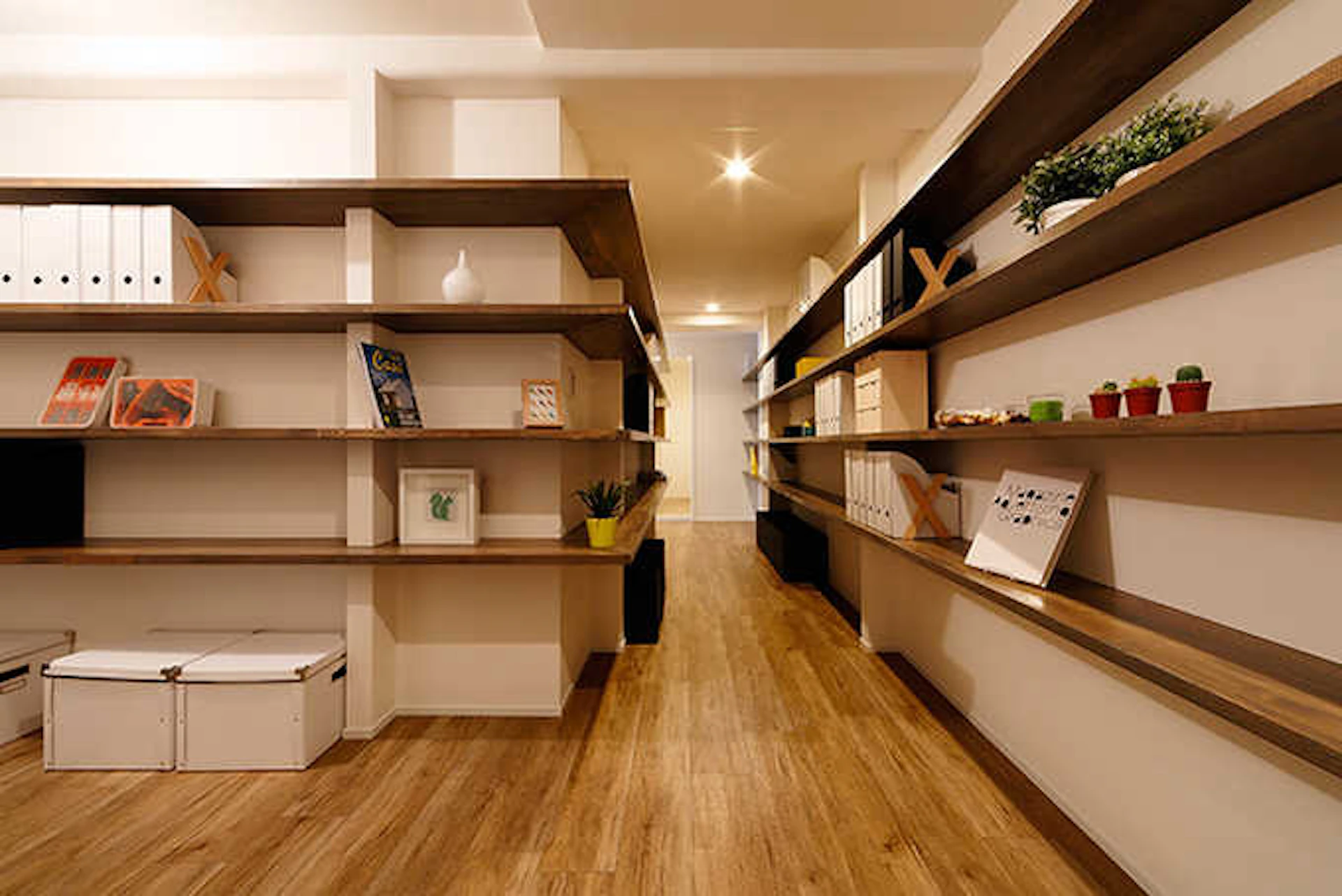 見せる収納を存分に