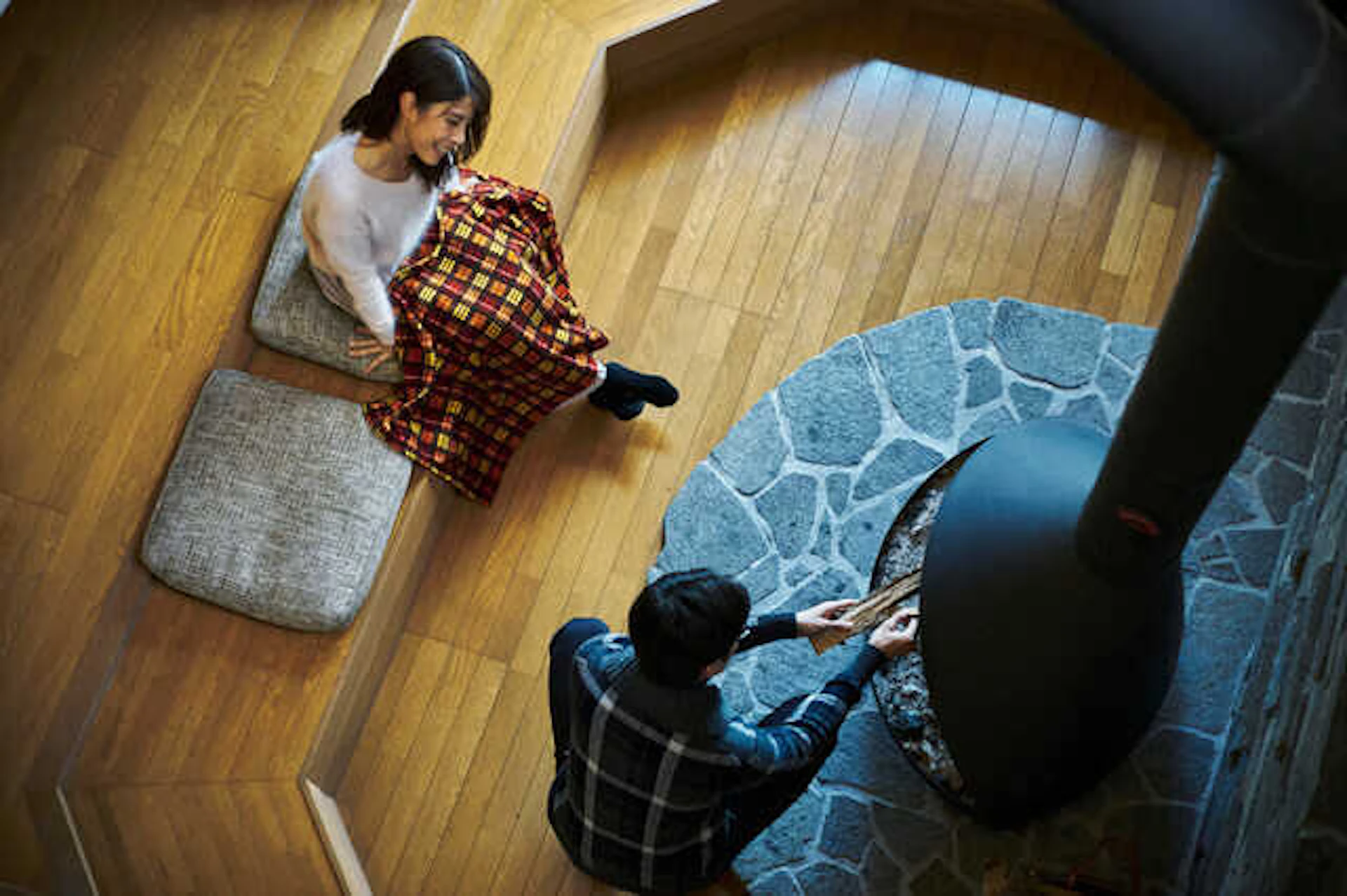 3. 部屋全体を暖める