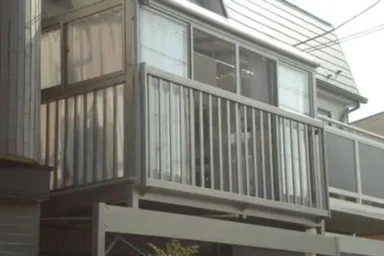  [135万円]ベランダにテラスを設置