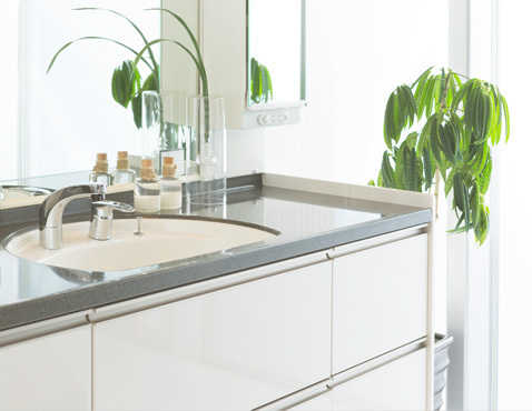 トクラスの洗面台で家族みんなが使いやすい洗面所を実現