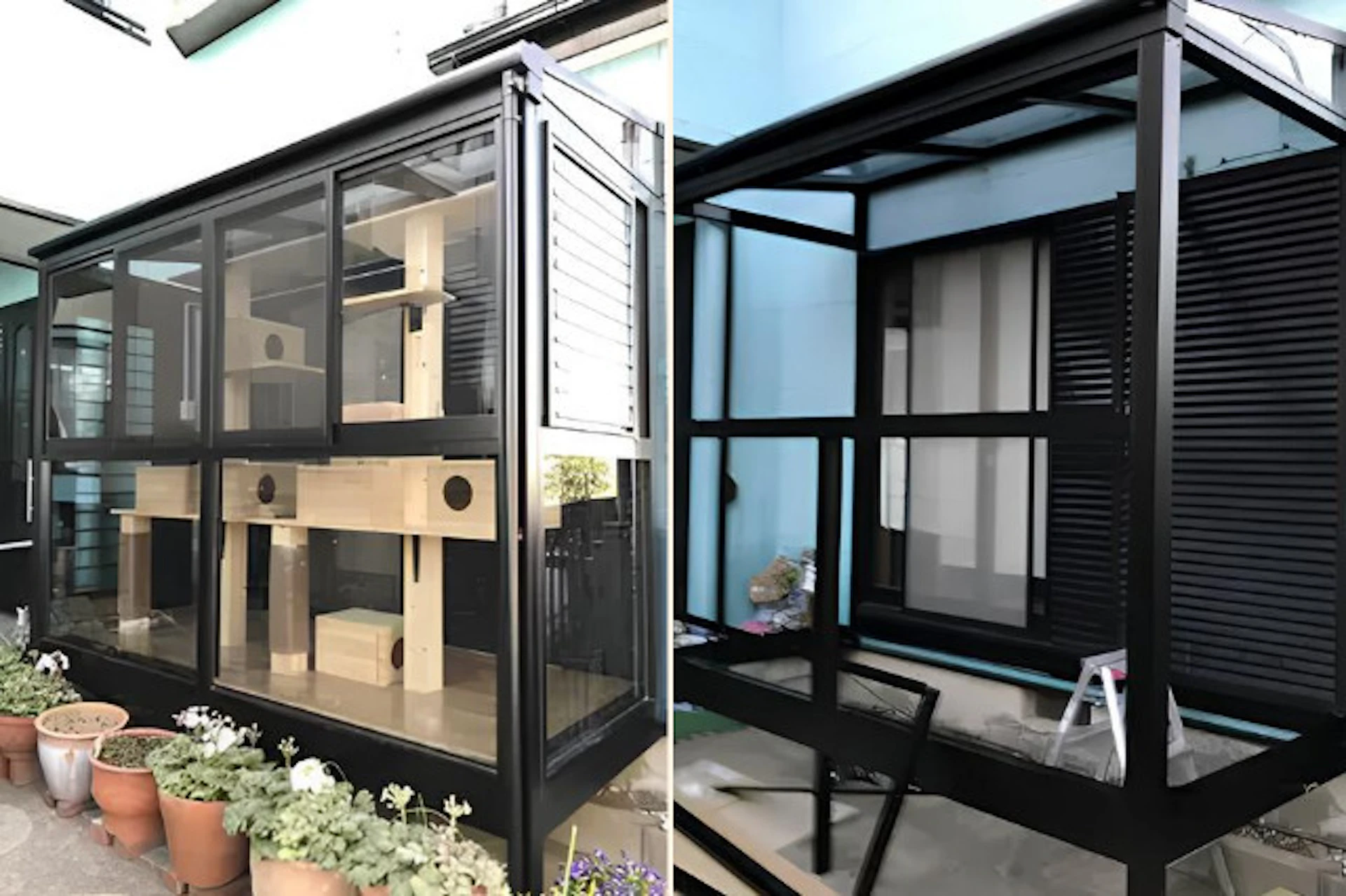 サンルーム、ペットの遊び場スペースの施工事例