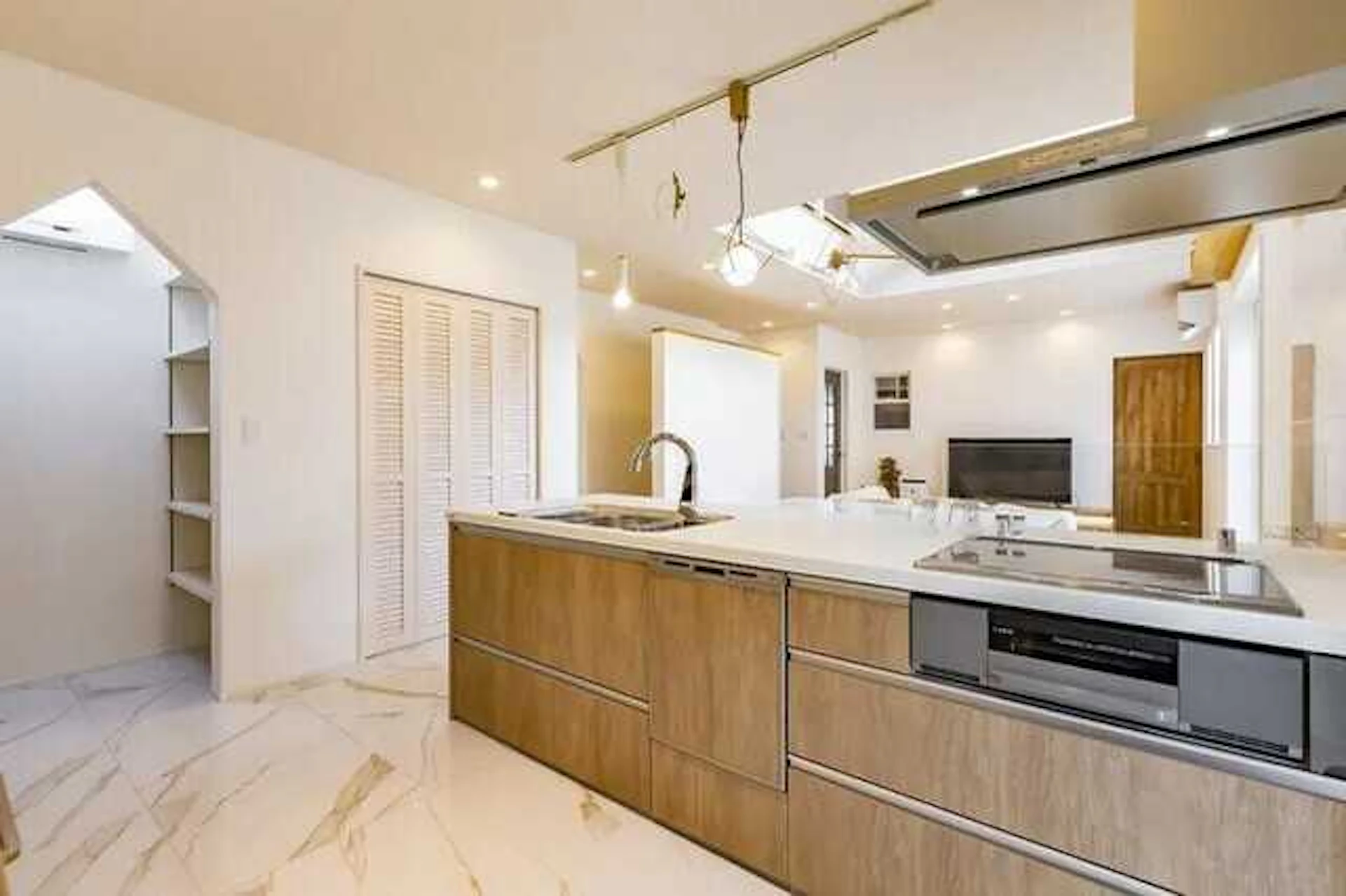 北欧風キッチン事例