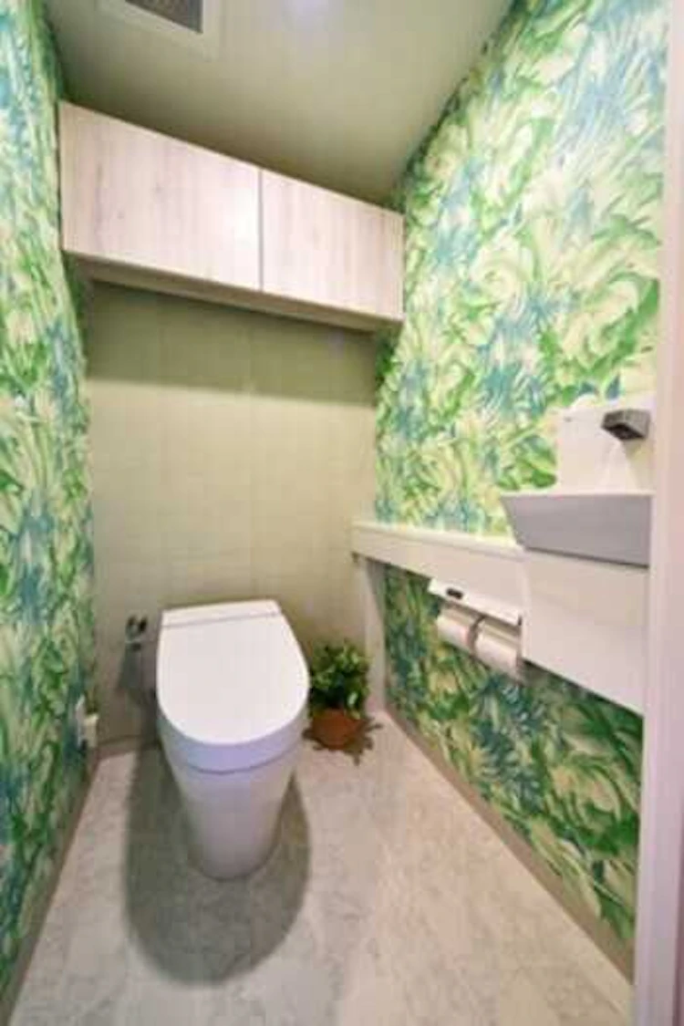 消臭・防湿効果バッチリのトイレ