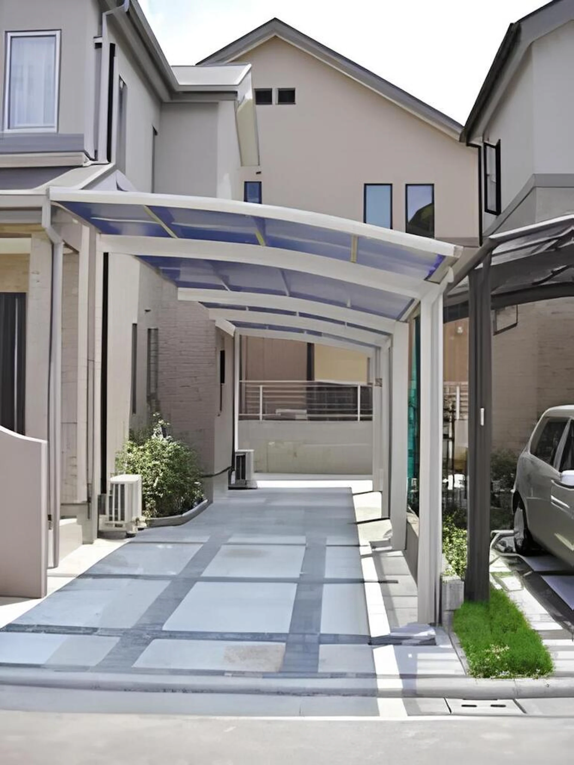 事例2 車内が暑くならないようにカーポートを導入