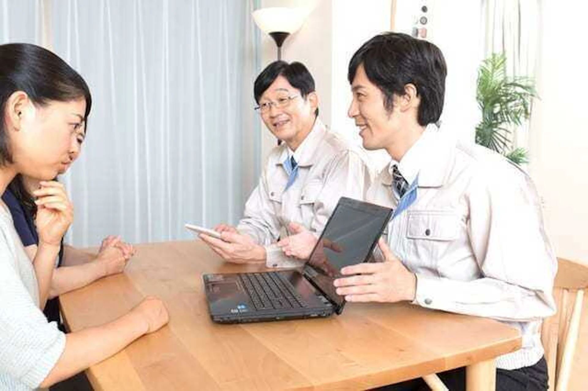 リフォーム業者との打ち合わせ