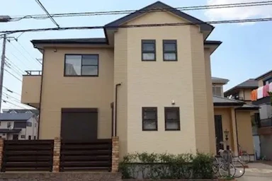 外壁と屋根の塗装工事