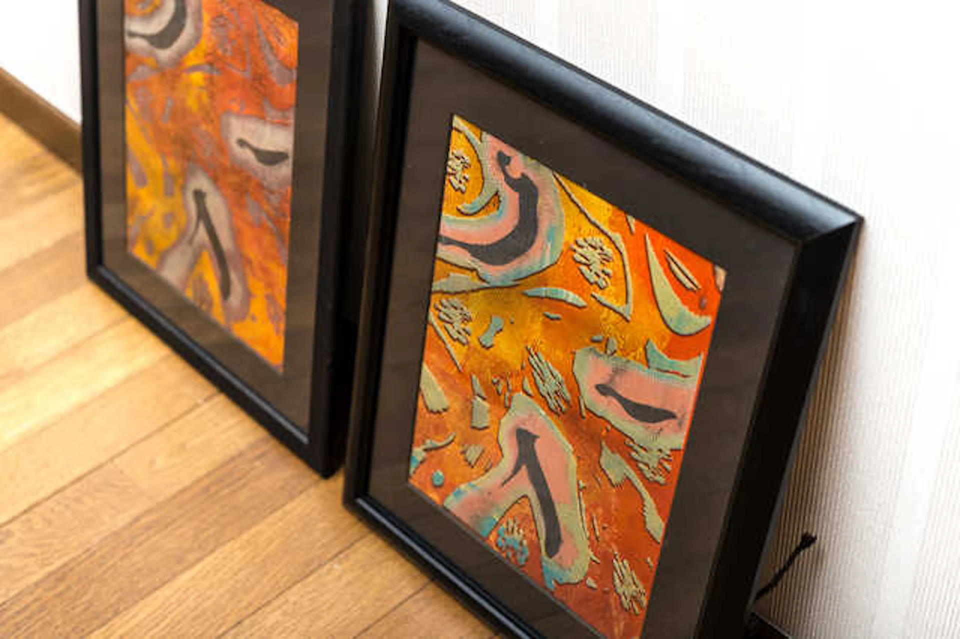 アート作品を飾る