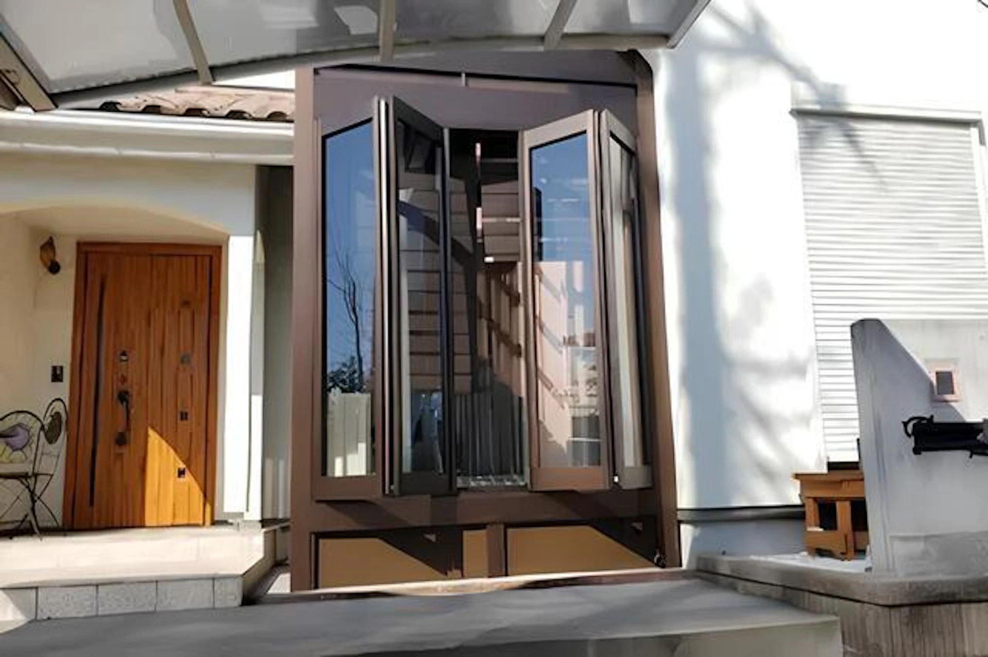 サンルーム、子供の遊び場の施工事例