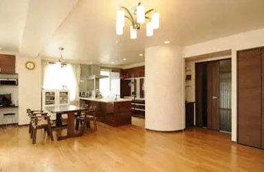 広くてラグジュアリーなLDK