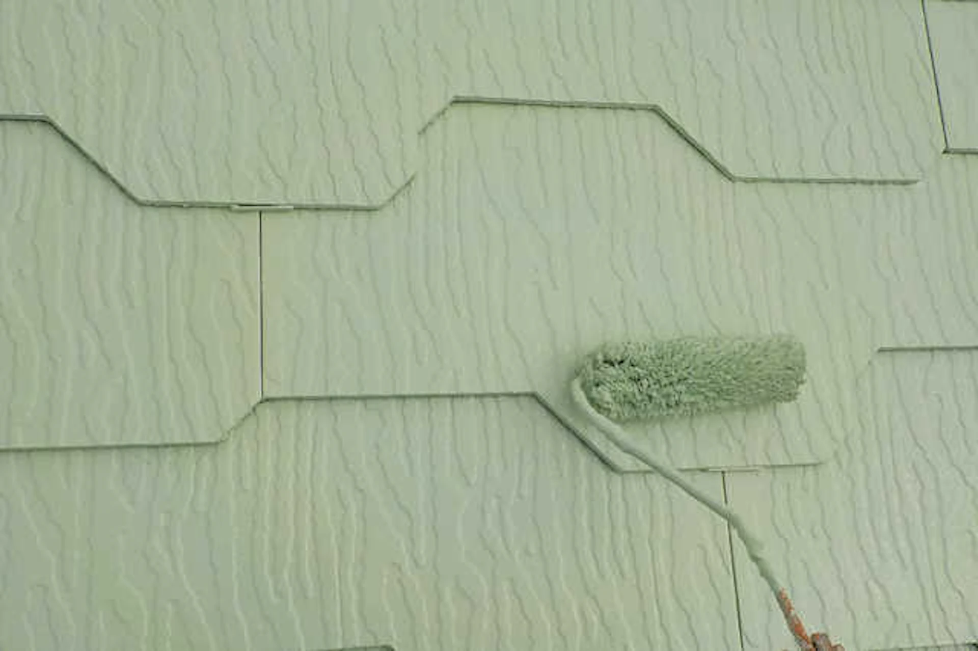 スレート屋根を塗装した事例