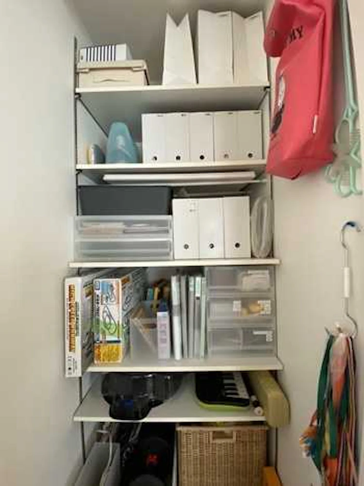 リビング収納NG例③:使いやすく整理収納できていない