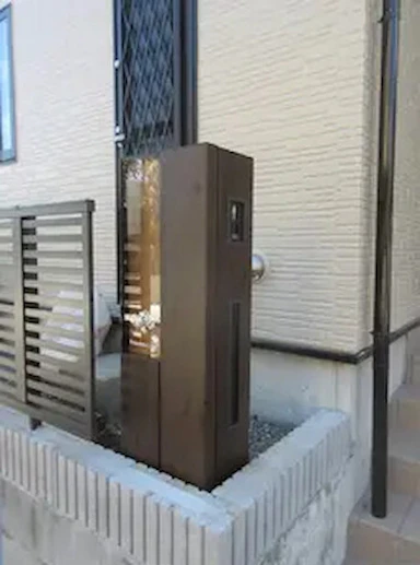 [41万円]機能門柱で利便性アップ