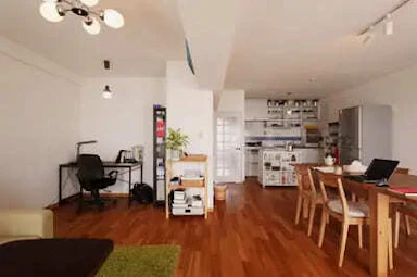 北欧風スタイルで仕上げたLDK