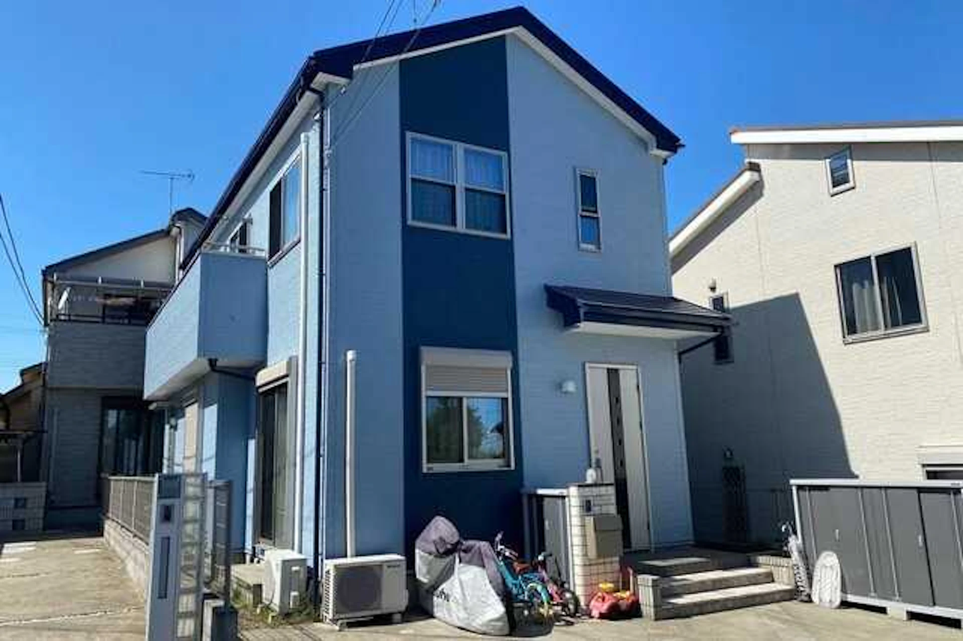 ツートンカラー住宅の事例