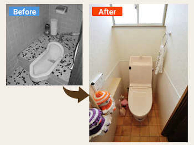 トイレリフォームの価格帯