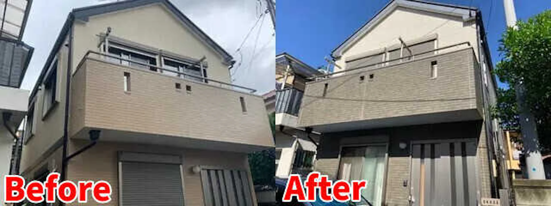 事例1 シリコン打ち替え外壁屋根塗装