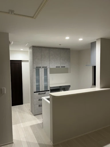 【〜50万円】リビングにカップボードを設置