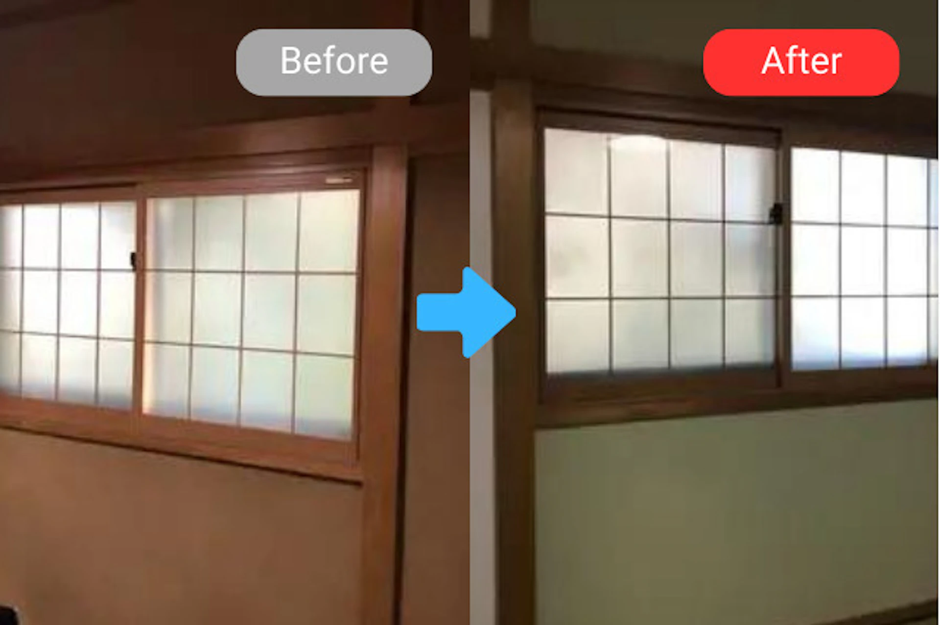 アクセントクロスを用いて、おしゃれな壁に