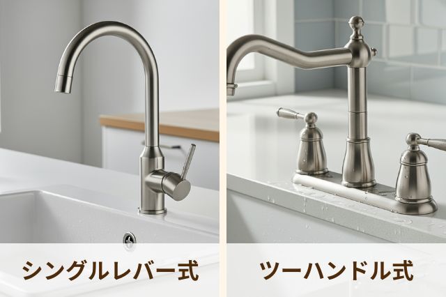 混合水栓の種類別特徴・交換前に確認するべきポイントを解説