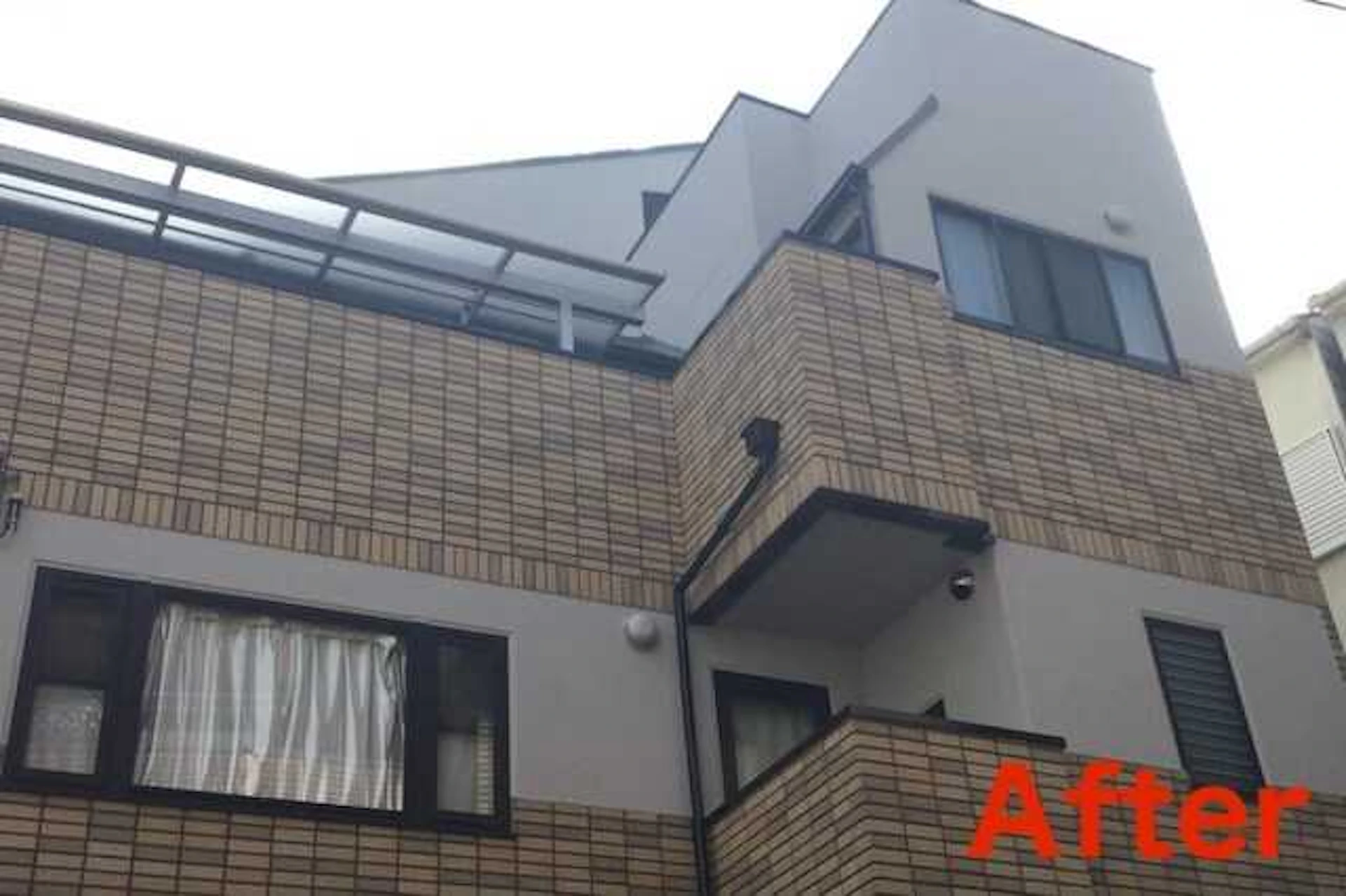 外壁塗装リフォームの施工事例