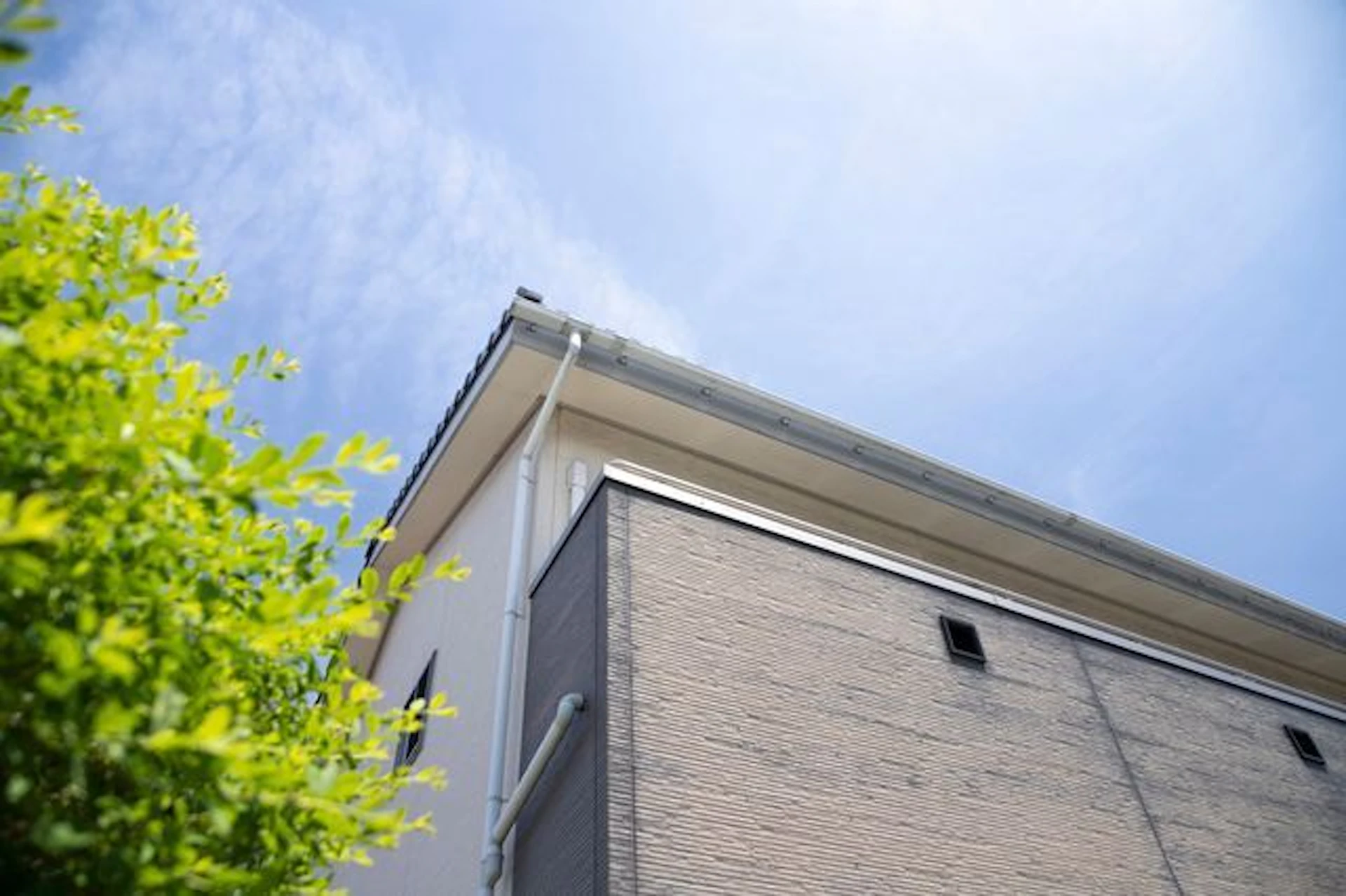 サイディングが色あせて劣化した外壁