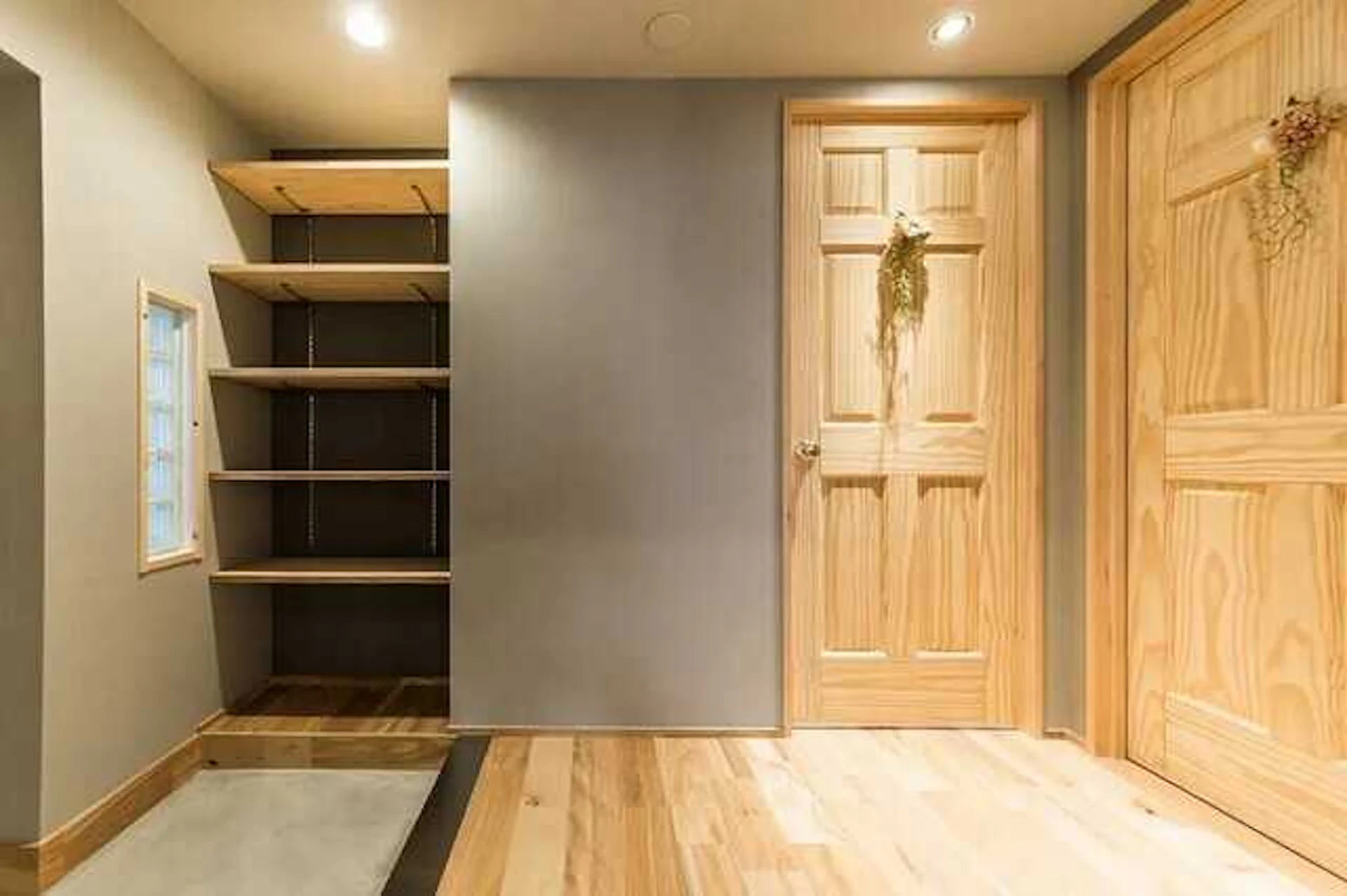 収納スペースの増設