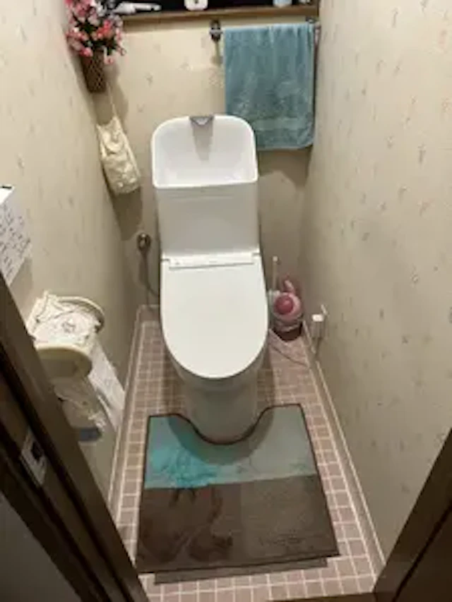 事例1:ウォシュレット一体型便器に交換