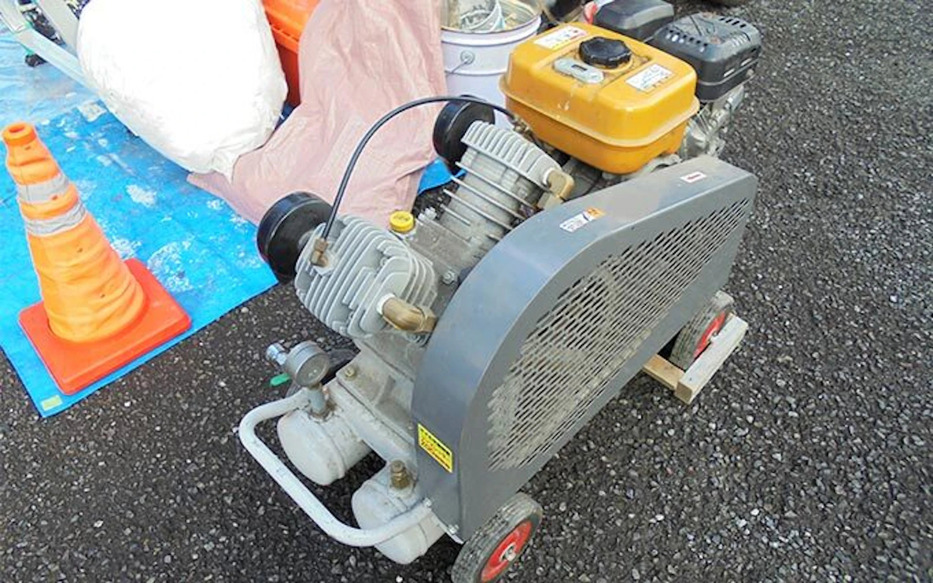 【7】コンプレッサーの準備