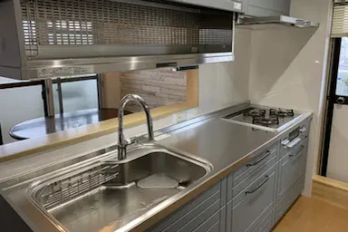 【約227万円】キッチン設置と間取り変更工事