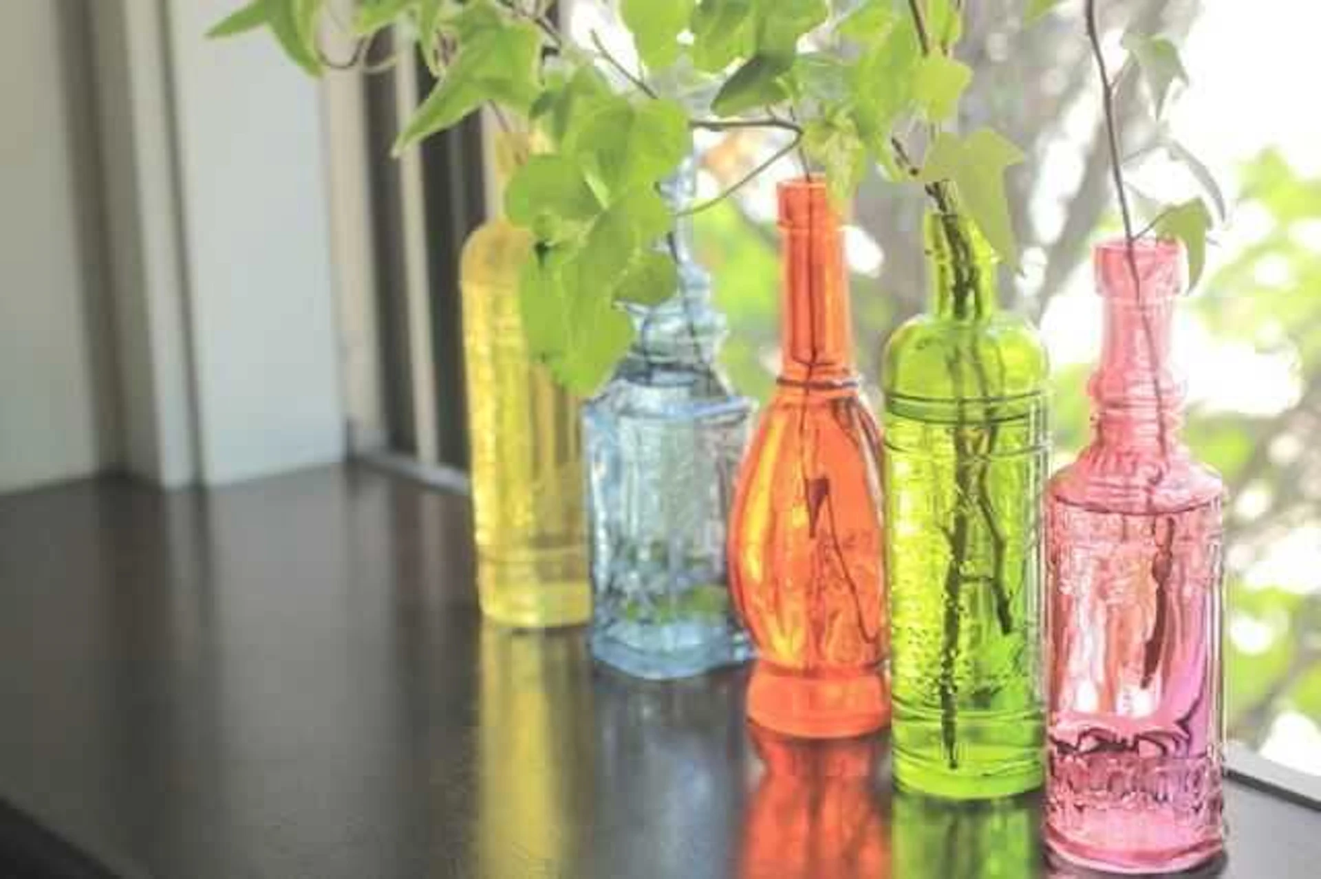 観葉植物を飾る