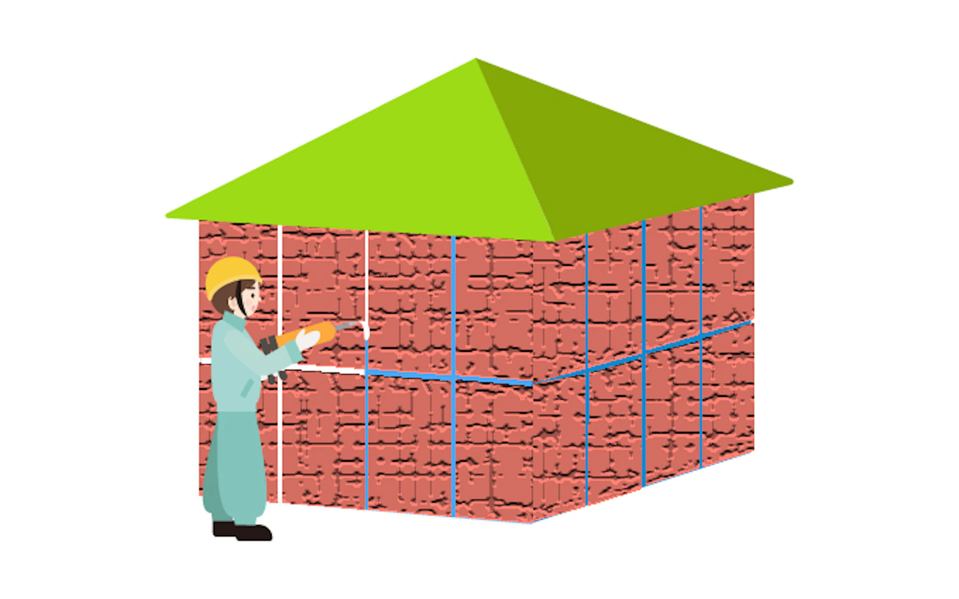 サイディング外壁の作り方