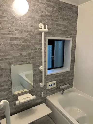 【85万円】シンプルできれいなユニットバスへ交換