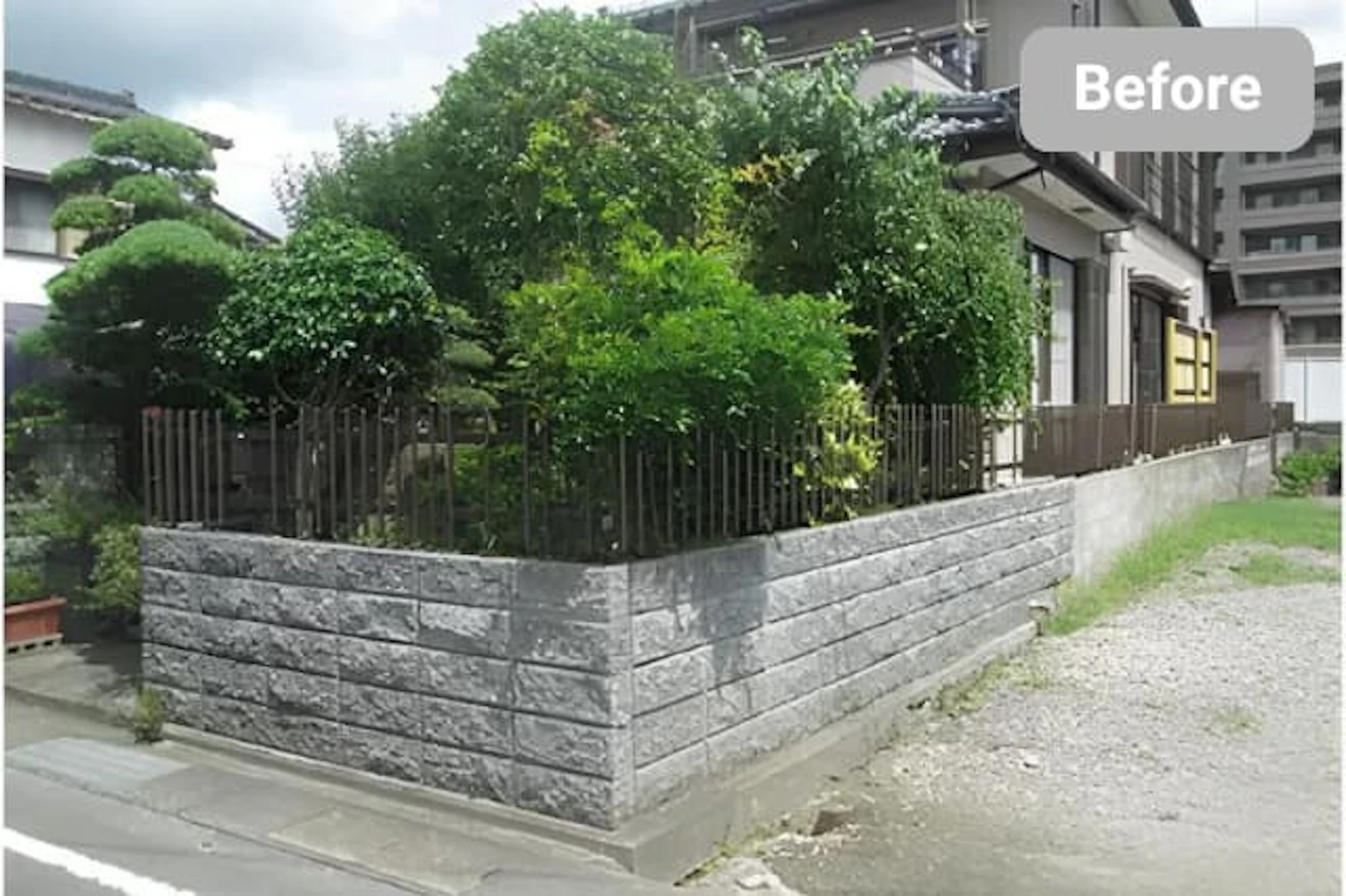 【外構・エクステリア】統一感を出す竹フェンス