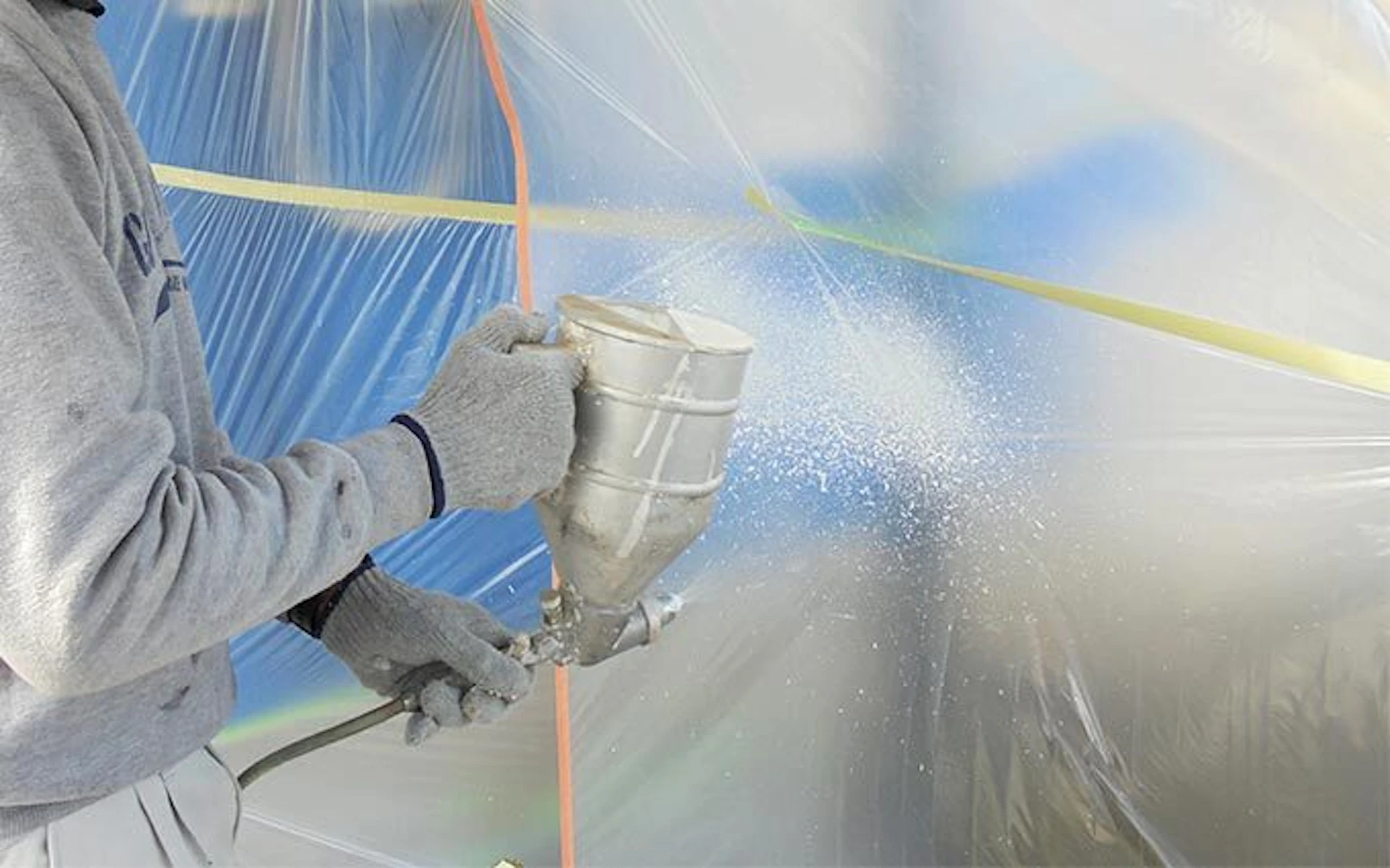 【8】仕上げ塗材の準備